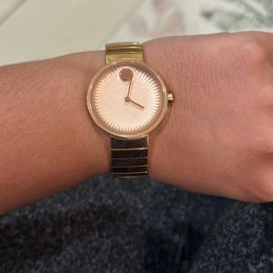 Rose Gold Vintage Movado Watch